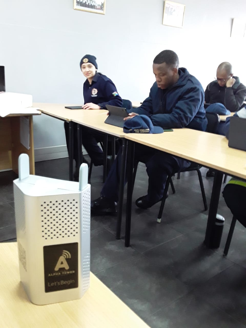 ALPHA TOWER in Classroom